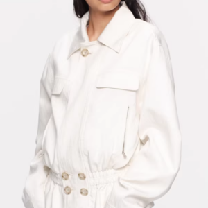 Luxe Utility Lyocell Linen Jacket