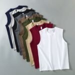 Cool-feeling Sports Men’s Sleeveless T-shirt Fashion tank Top Men Gym Quick Dry Sport Vest